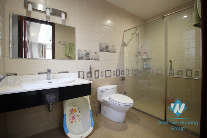 A beautiful villa for rent in Tay Ho good space and modern furnishing