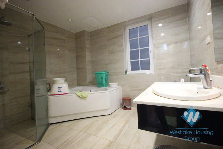 A beautiful villa for rent in Tay Ho good space and modern furnishing