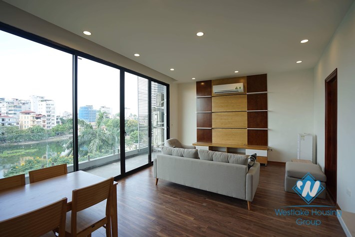 An elegant 2 bedroom apartment for rent in Truc Bach Area