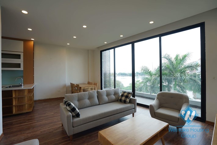 An elegant 2 bedroom apartment for rent in Truc Bach Area
