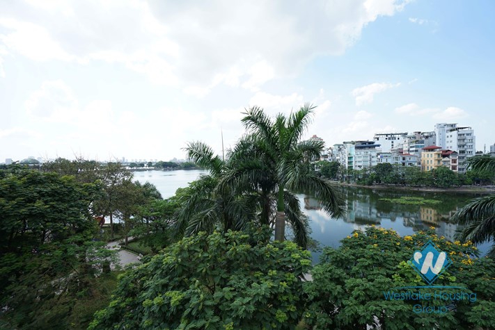 An elegant 2 bedroom apartment for rent in Truc Bach Area