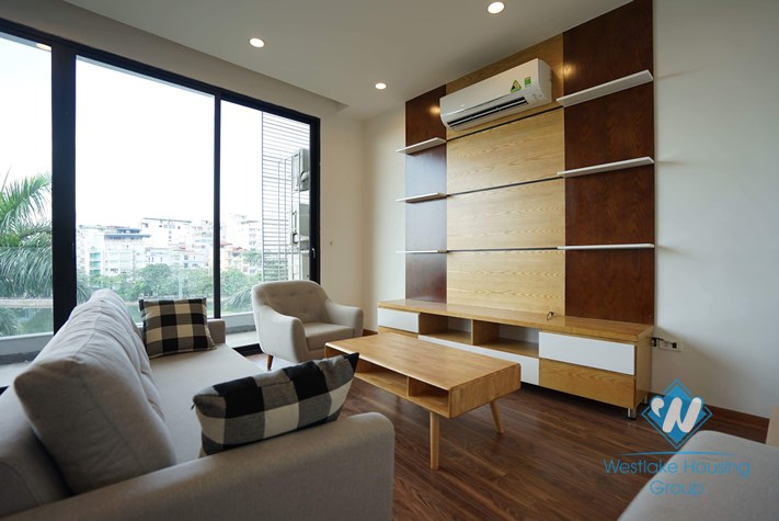 An elegant 2 bedroom apartment for rent in Truc Bach Area
