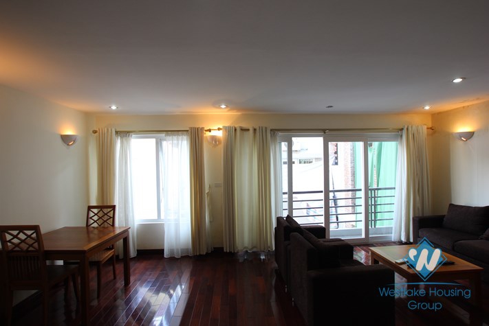 01 bedroom apartment for rent in Ba Dinh, Ha Noi.