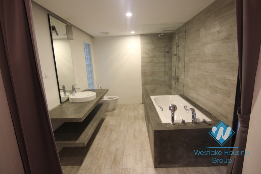 Modern and subtle designed house for rent in Tay Ho, Hanoi