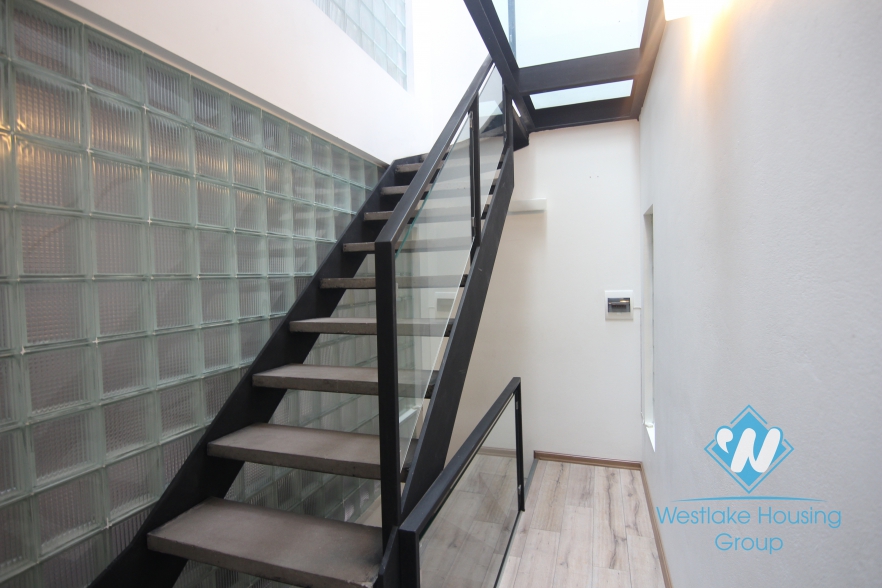 Modern and subtle designed house for rent in Tay Ho, Hanoi