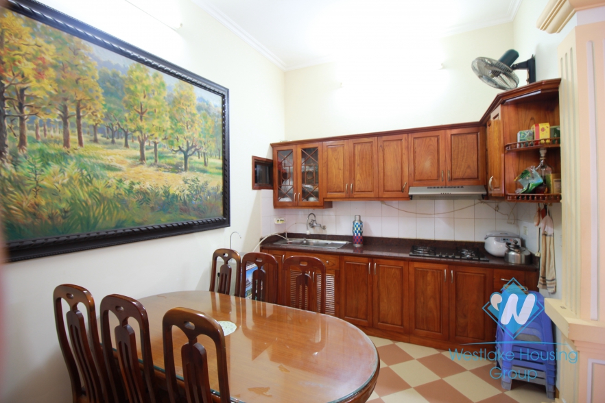 Beautiful 3 stories house for rent in Ba Dinh, Hanoi