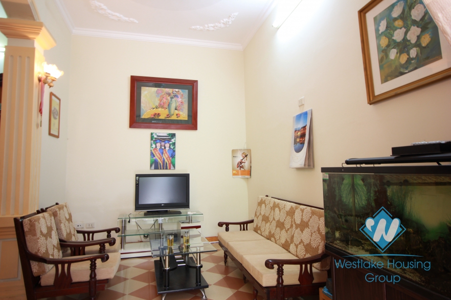 Beautiful 3 stories house for rent in Ba Dinh, Hanoi