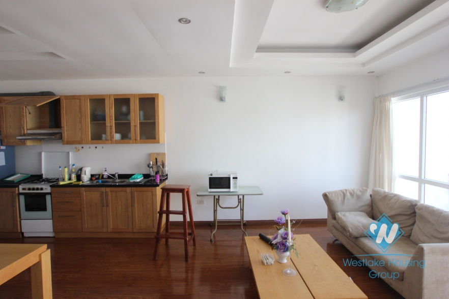 Beautiful and very bright apartment  for rent in Tay Ho area , Ha Noi.