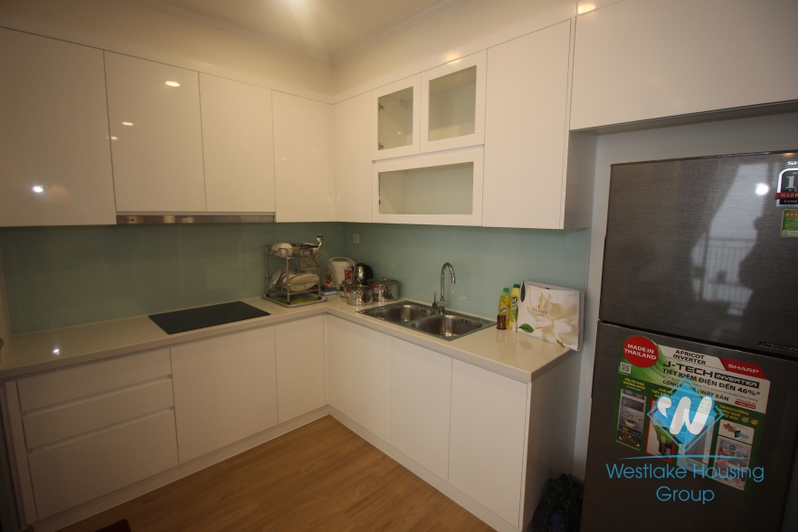 Three bedrooms apartment for rent in Vinhome Garden, Hanoi