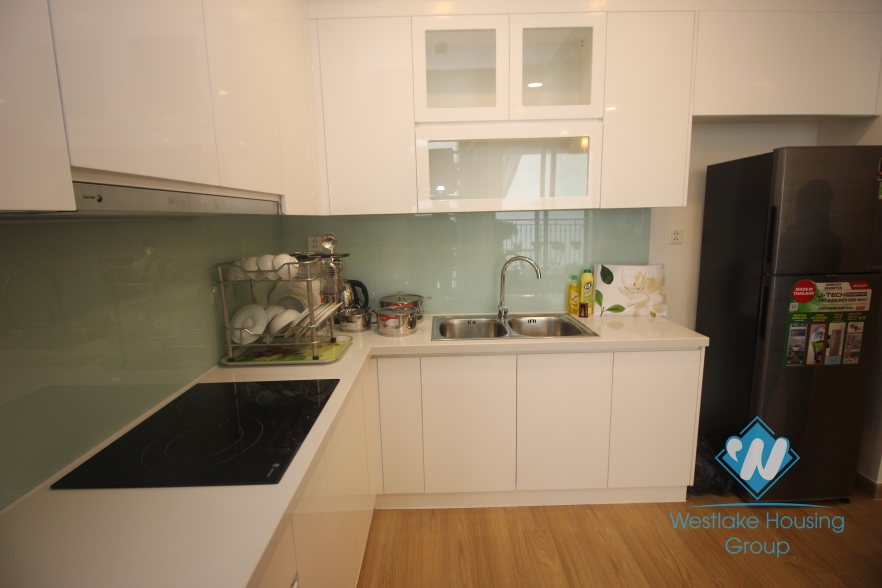 Three bedrooms apartment for rent in Vinhome Garden, Hanoi