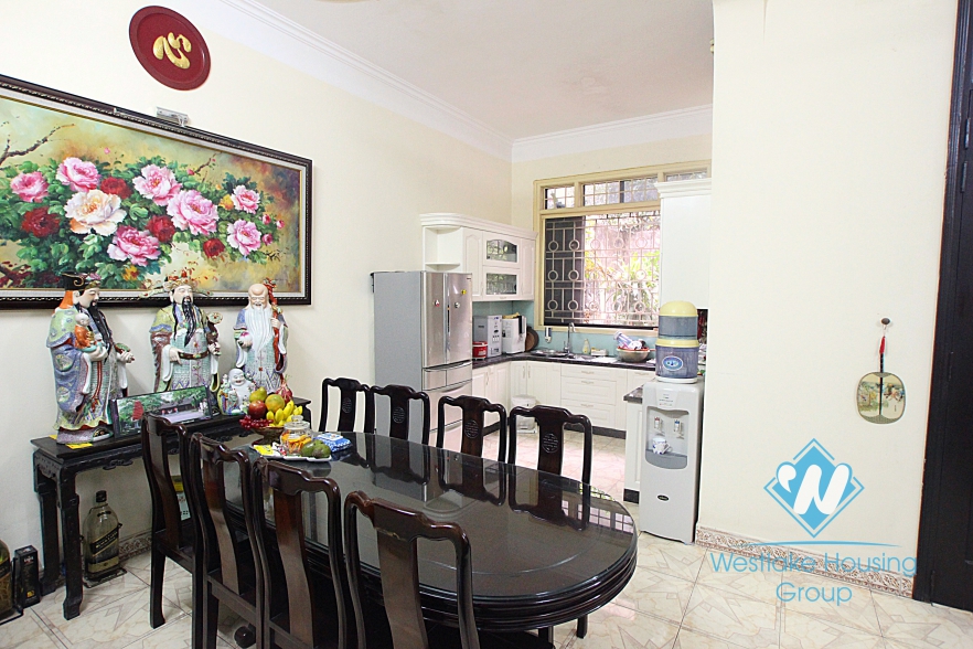 House for rent in Ba Dinh with four bedrooms