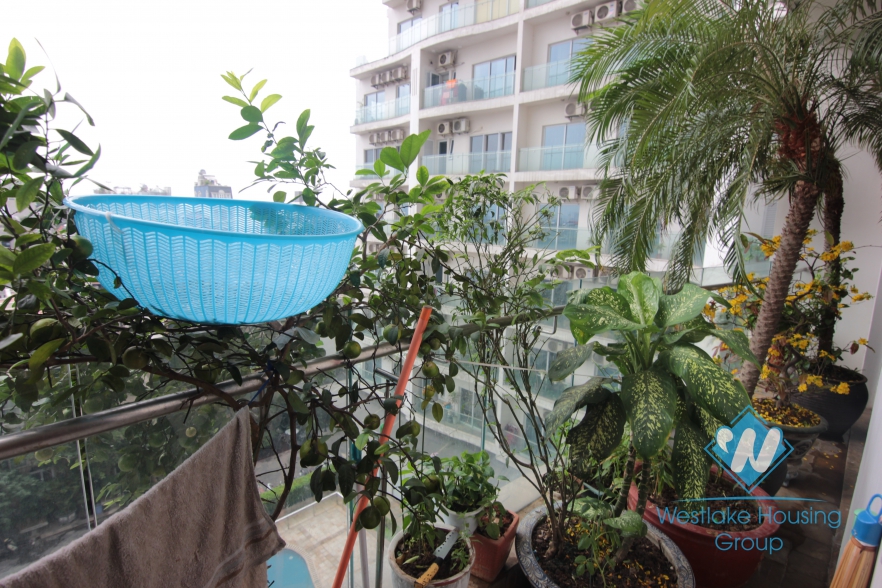 Bright and clean apartment for rent at Golden Westlake, Tay Ho, Ha Noi