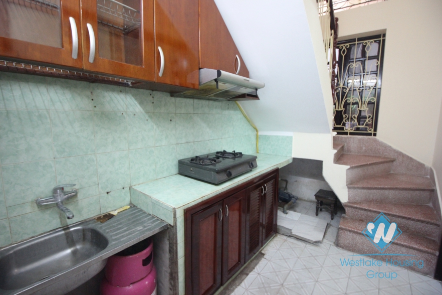 4 stories house for rent in Ba Dinh district 