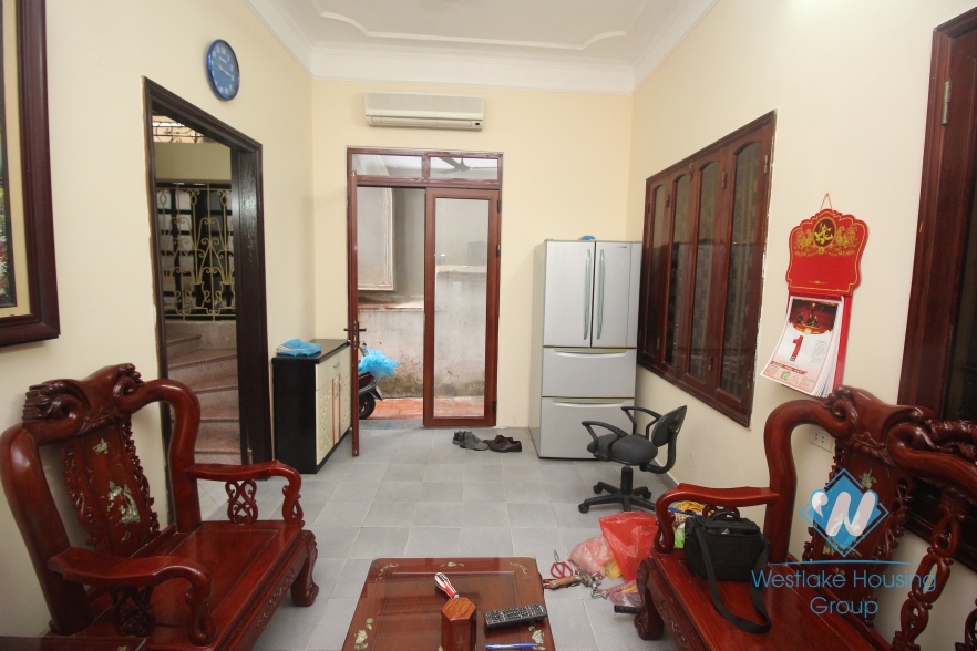 4 stories house for rent in Ba Dinh district 