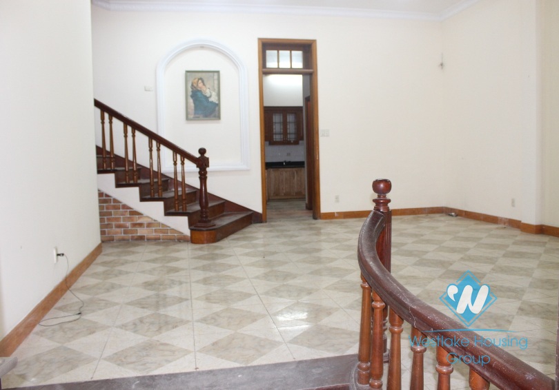 Nicely spacious house for rent in Ton Duc Thang st, Dong Da district, Hanoi