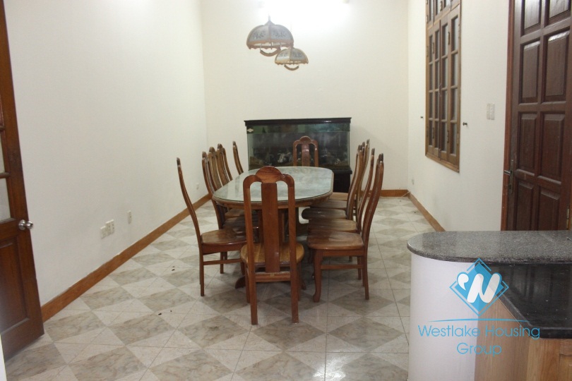 Nicely spacious house for rent in Ton Duc Thang st, Dong Da district, Hanoi