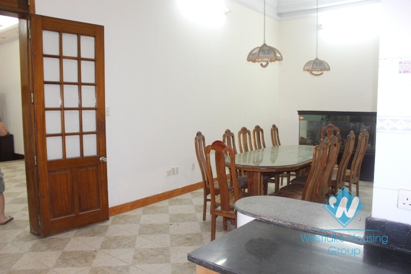 Nicely spacious house for rent in Ton Duc Thang st, Dong Da district, Hanoi