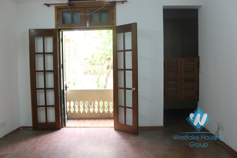 Nicely spacious house for rent in Ton Duc Thang st, Dong Da district, Hanoi