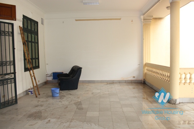 Nicely spacious house for rent in Ton Duc Thang st, Dong Da district, Hanoi