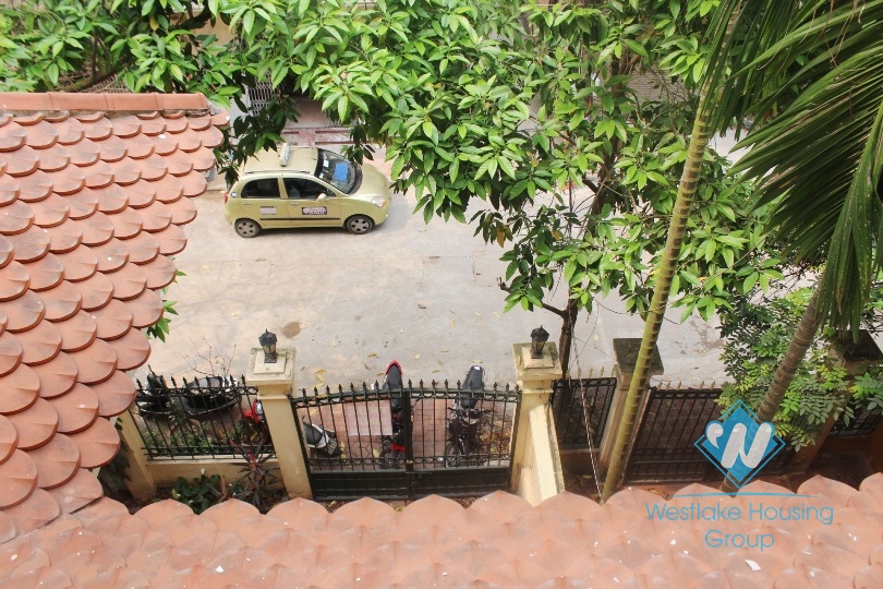 Nicely spacious house for rent in Ton Duc Thang st, Dong Da district, Hanoi