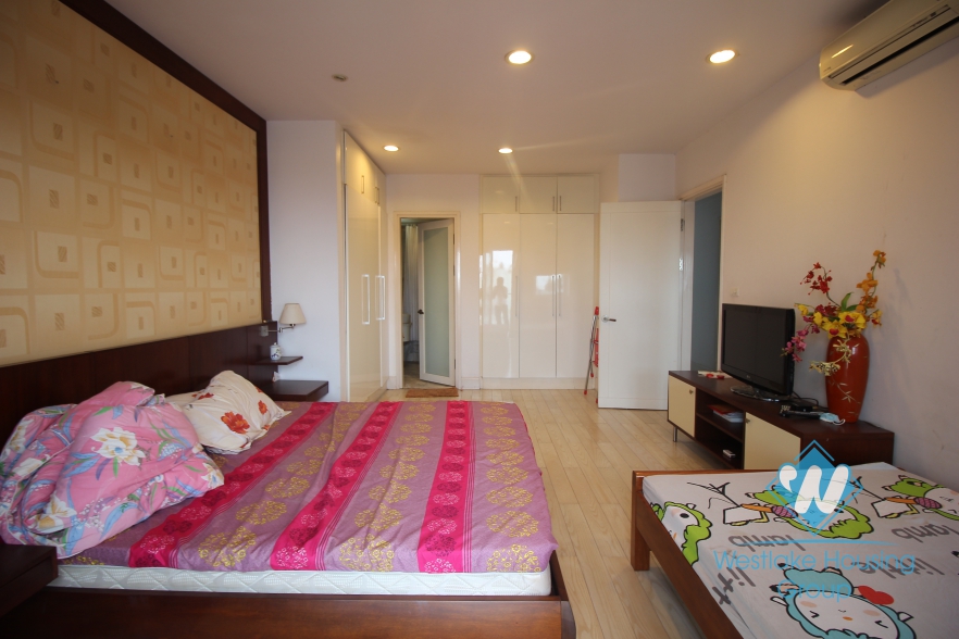 Beautiful three bedrooms apartment for rent in Golden Westlake, Tay Ho, Hanoi.