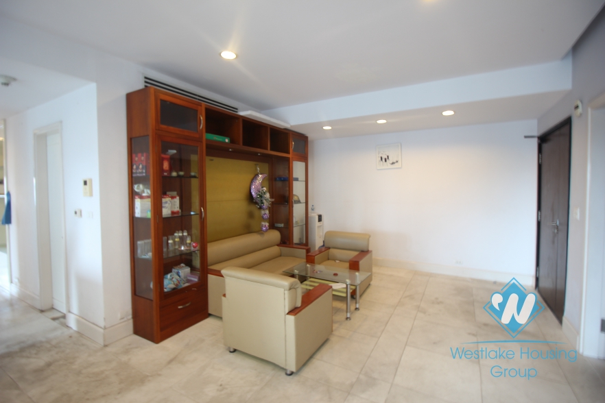 Beautiful three bedrooms apartment for rent in Golden Westlake, Tay Ho, Hanoi.