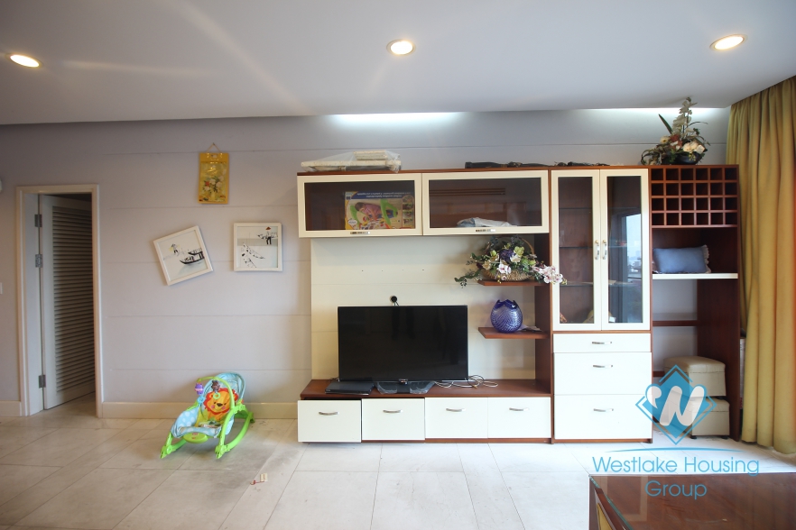 Beautiful three bedrooms apartment for rent in Golden Westlake, Tay Ho, Hanoi.