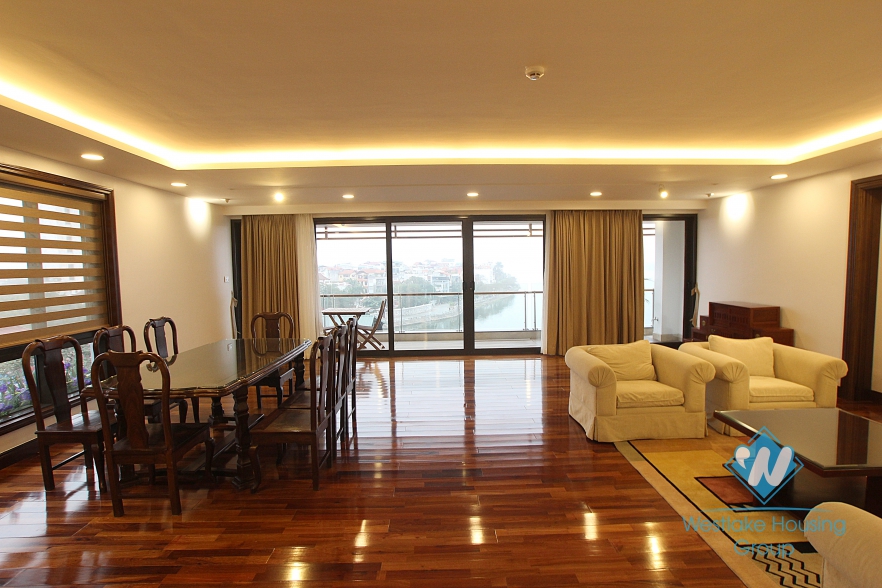 Luxury and Modern apartment  for rent in Xuan Dieu st, Tay Ho, Ha Noi