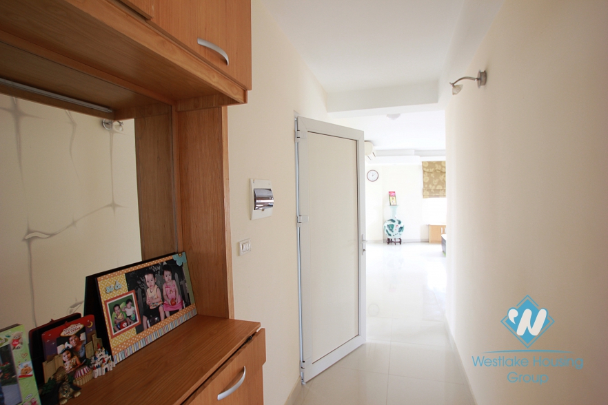 Very bright apartment with 2 bedrooms for lease in Au co st, Tay Ho, Ha Noi