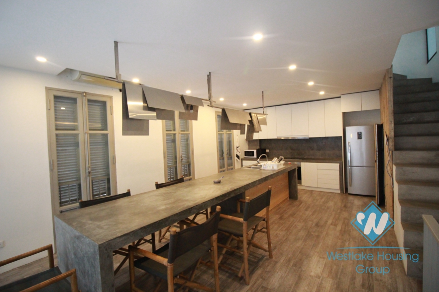 Large house of fascinating modern design for rent in Tay Ho