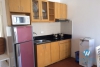 Balcony apartment with one bedroom for rent in Linh lang st, Ba Dinh district 