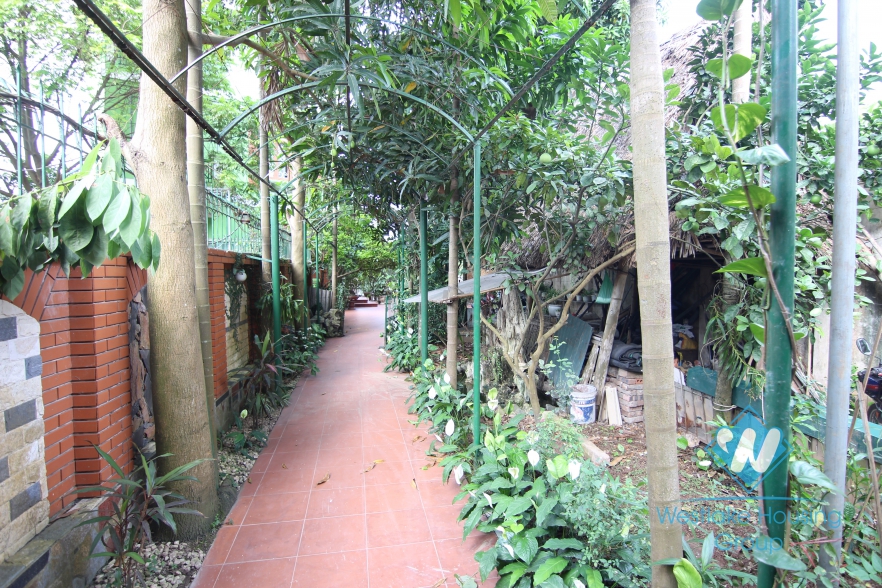 Beautiful villa for rent in Westlake area, Hanoi