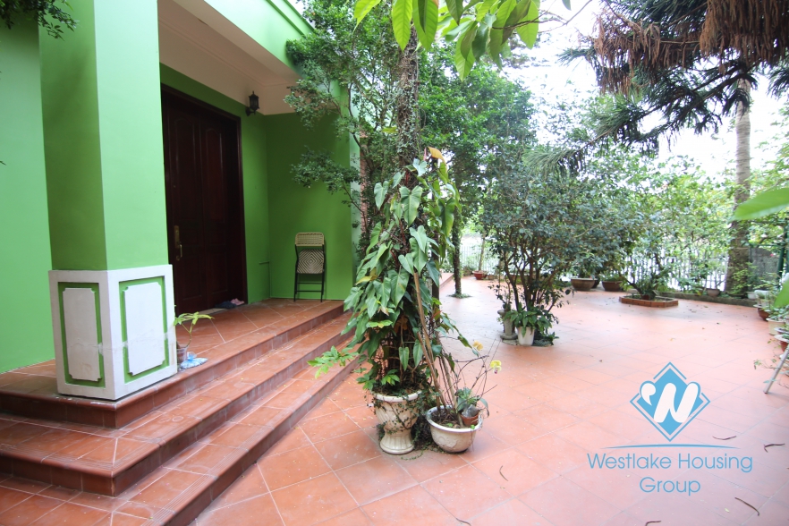 Beautiful villa for rent in Westlake area, Hanoi
