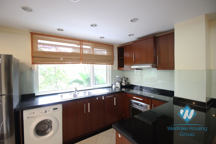 Quality serviced apartment for rent on Xuan Dieu, Tay Ho, Ha Noi