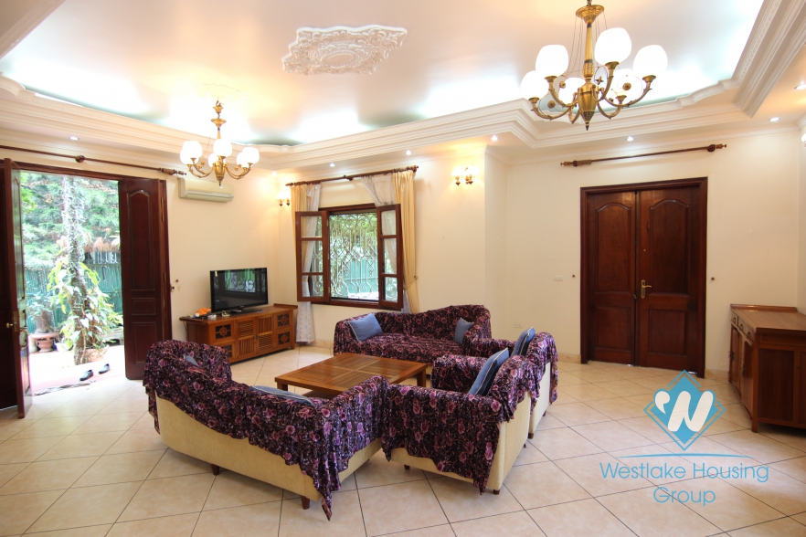 Beautiful villa for rent in Westlake area, Hanoi