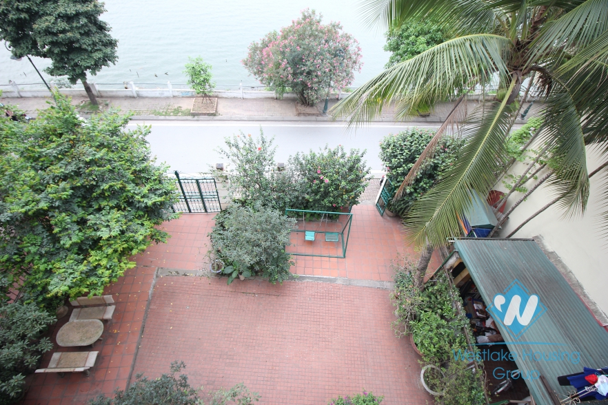 Charming house with nice yard for rent in Tay Ho area.