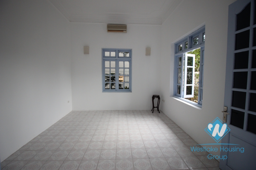 Charming house with nice yard for rent in Tay Ho area.