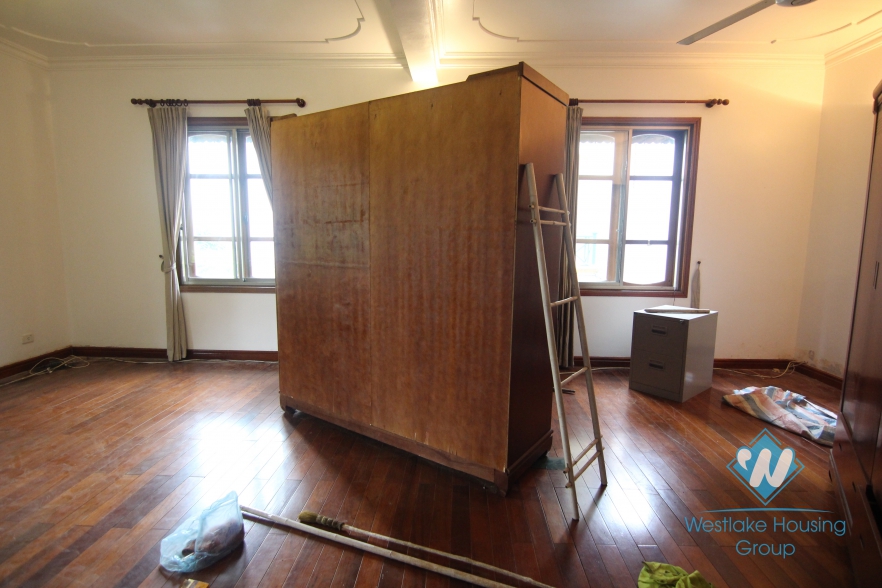 Big yard garden and swimming pool house for rent in Tay Ho, Hanoi