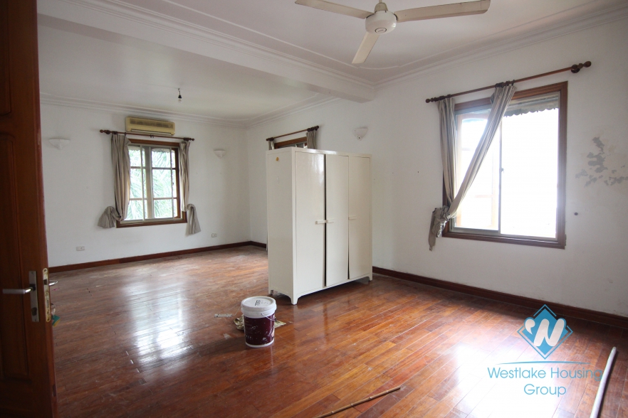 Big yard garden and swimming pool house for rent in Tay Ho, Hanoi