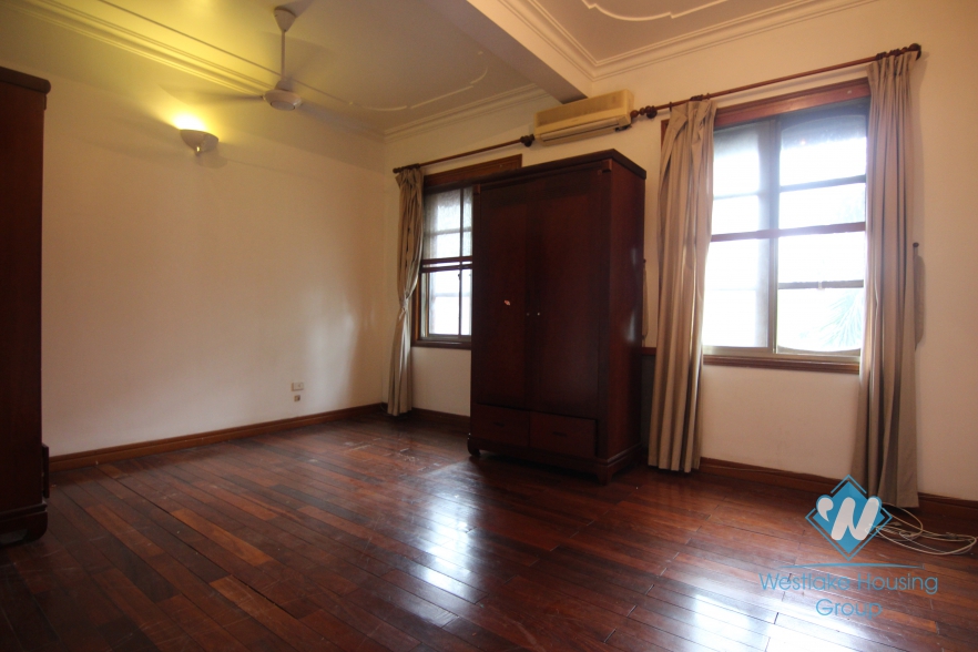 Big yard garden and swimming pool house for rent in Tay Ho, Hanoi