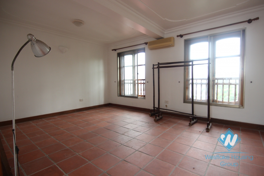 Big yard garden and swimming pool house for rent in Tay Ho, Hanoi