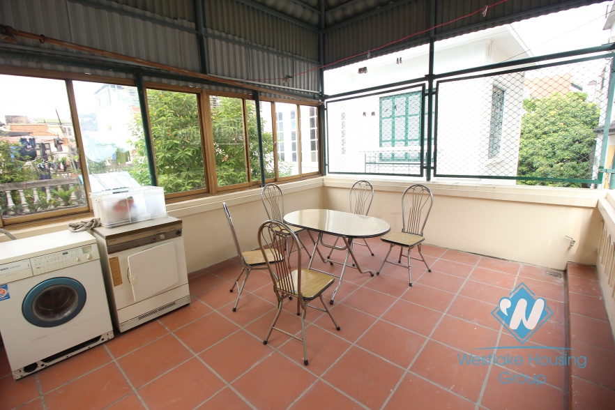 Gorgeous house for rent on Xuan Dieu street, Tay Ho, Hanoi