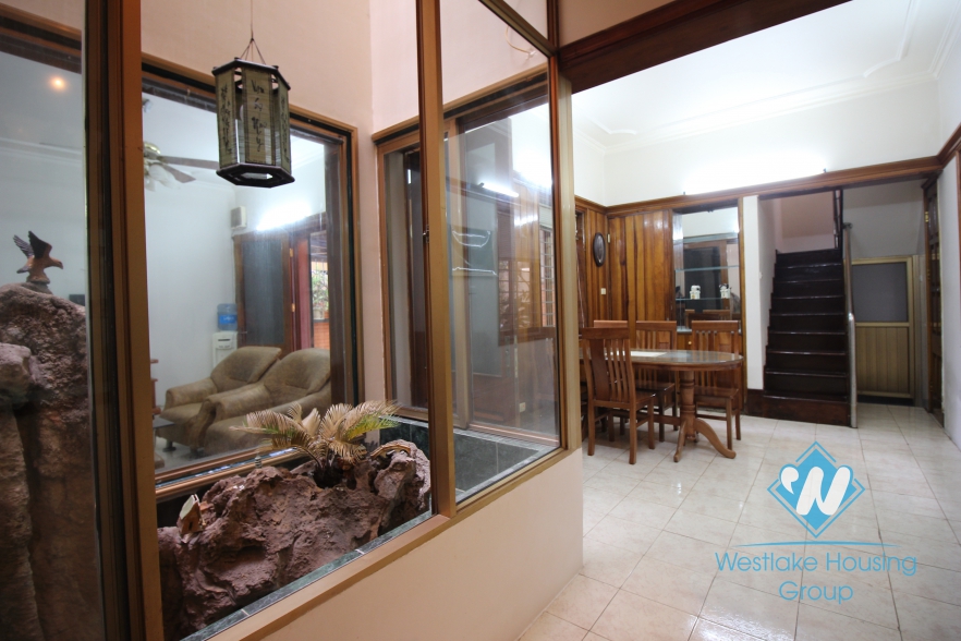 Gorgeous house for rent on Xuan Dieu street, Tay Ho, Hanoi