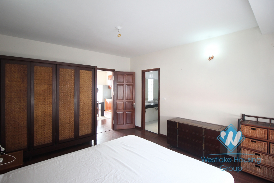Lake view beautiful terrace apartment for rent in Tay Ho