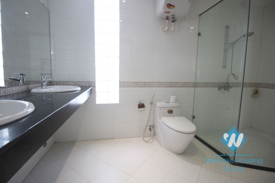 Lake view beautiful terrace apartment for rent in Tay Ho