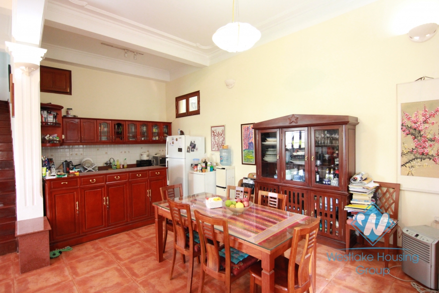Beautiful garden house for rent on the lakeshore Tay Ho, Hanoi