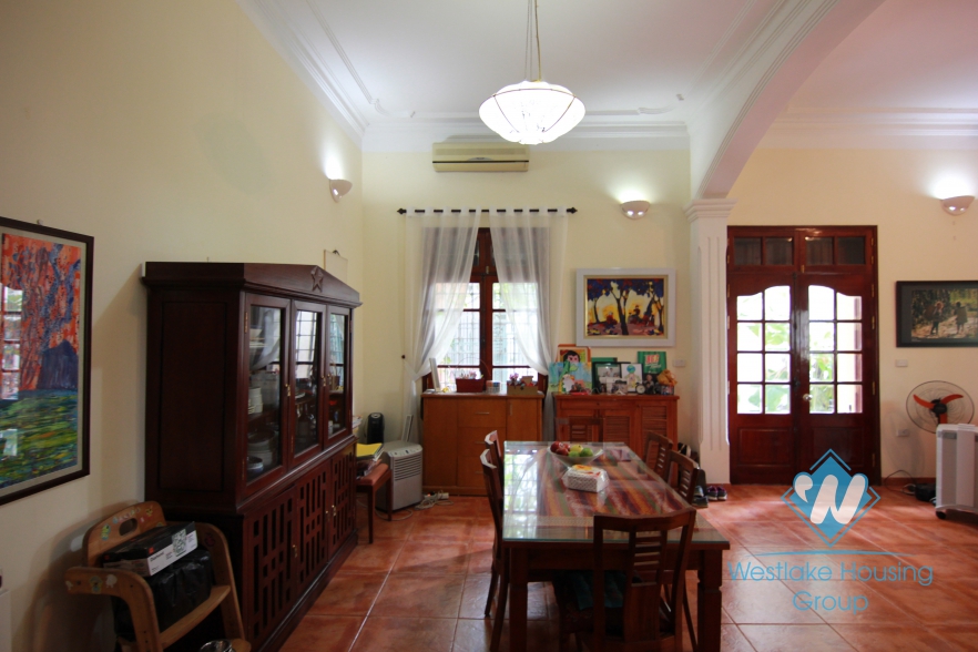 Beautiful garden house for rent on the lakeshore Tay Ho, Hanoi