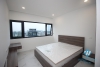 Lake view 02 bedrooms apartment for rent in Xuan dieu st, Tay Ho district