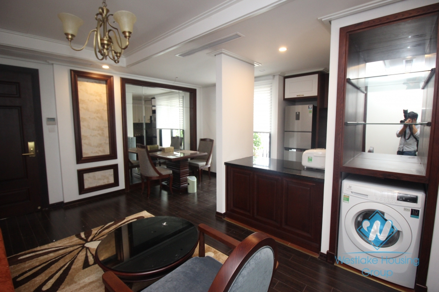 Luxury and new apartment in Pho Hue street is available for rent.