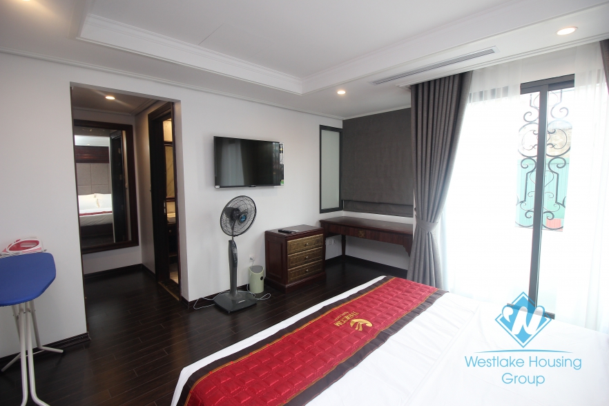 Luxury and new apartment in Pho Hue street is available for rent.